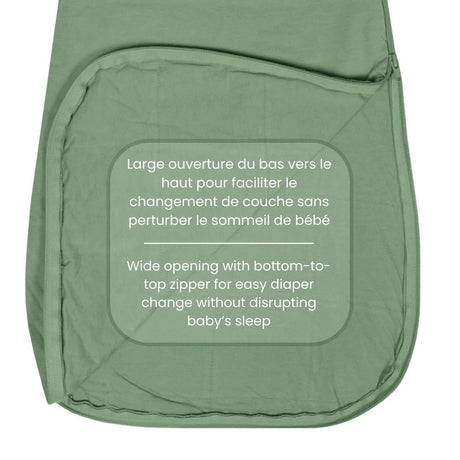 Perlimpinpin Baby Bamboo Sleep Bag - Green