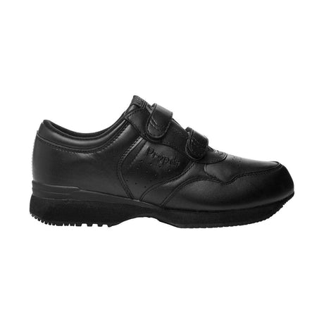 Propet Men's Life Walker Velcro Shoes Wide - Black