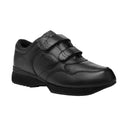 Propet Men's Life Walker Velcro Shoes Wide - Black