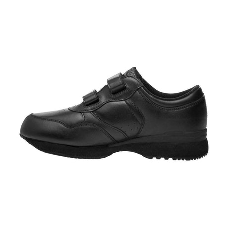 Propet Men's Life Walker Velcro Shoes Wide - Black