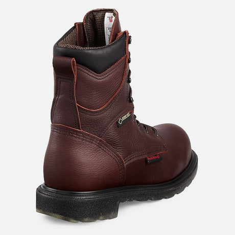 Red Wing Men's 2412 8-Inch Work Boots 3E Wide - Brown