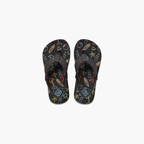 Reef Kids Little Ahi Glow Sandals - Beach
