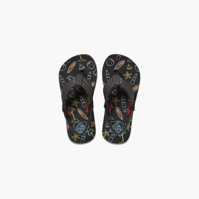 Reef Kids Little Ahi Glow Sandals - A&M Clothing & Shoes - Westlock