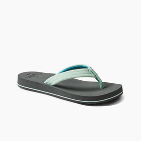 Reef Women's Cushion Breeze Sandals - Grey/Mint