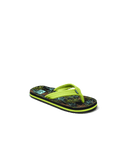 Reef Youth Boys Ahi Sandals - Neon Palm