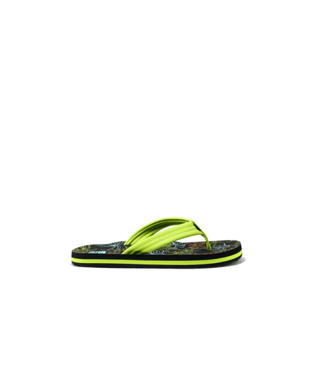 Reef Youth Boys Ahi Sandals - Neon Palm