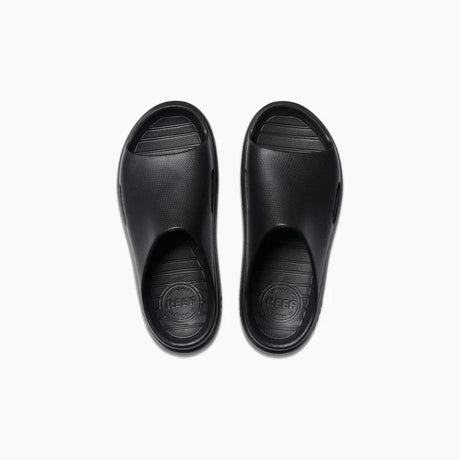 Reef Youth Boys Rio Slide Sandals - Black
