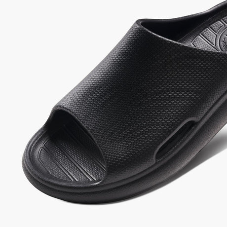 Reef Youth Boys Rio Slide Sandals - Black