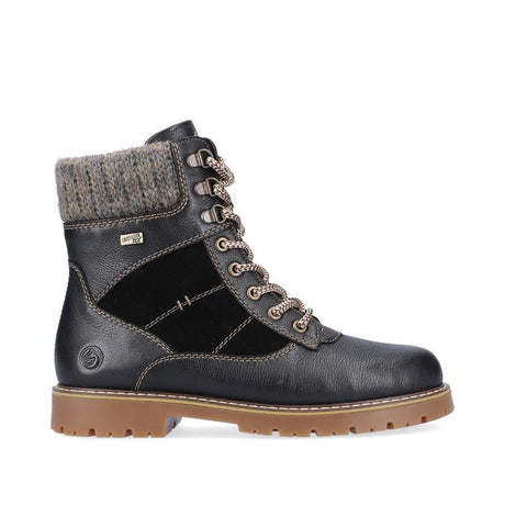 Remonte Women's Castor Boot - Black Combo