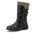 Remonte Women's Knit Mid Boot Wide - Black/Graphite
