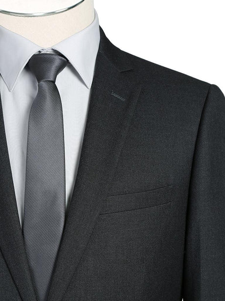 Renoir Men's 2 Piece Slim Fit Suit Charcoal - Charcoal
