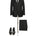 Renoir Men's 2 Piece Slim Fit Suit Black - Black