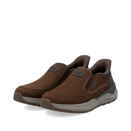 Rieker Men's Ready2Go Slip On Shoes - Brown