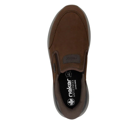 Rieker Men's Ready2Go Slip On Shoes - Brown