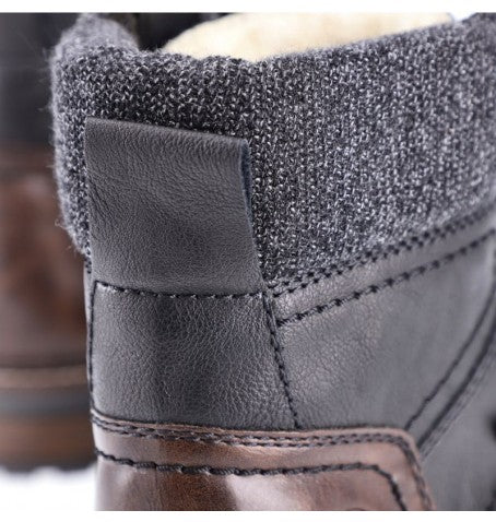 Rieker Men's Ricardo Boots - Black/Brown