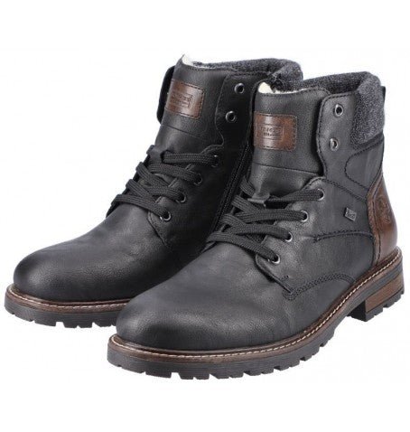 Rieker Men's Ricardo Boots - Black/Brown