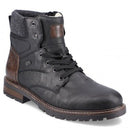 Rieker Men's Ricardo Boots - Black/Brown