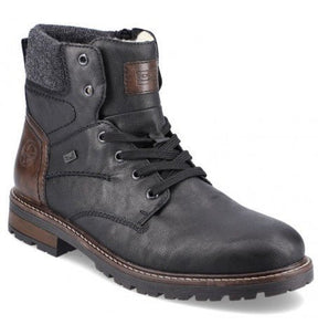 Rieker Men's Ricardo Boots - Black/Brown