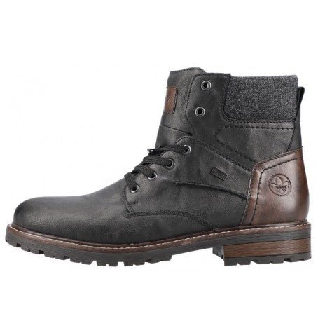Rieker Men's Ricardo Boots - Black/Brown