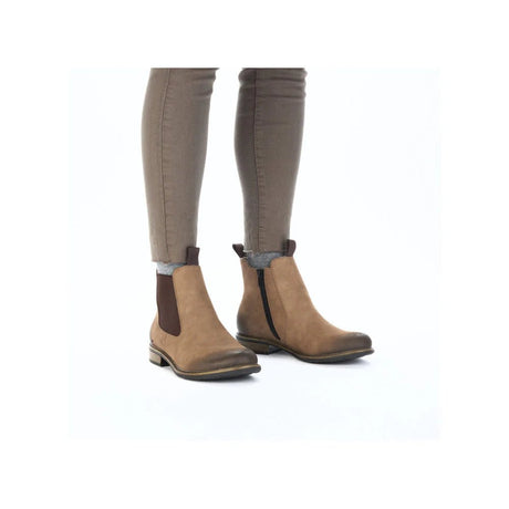 Rieker Women's Chelsea Boots - Brown