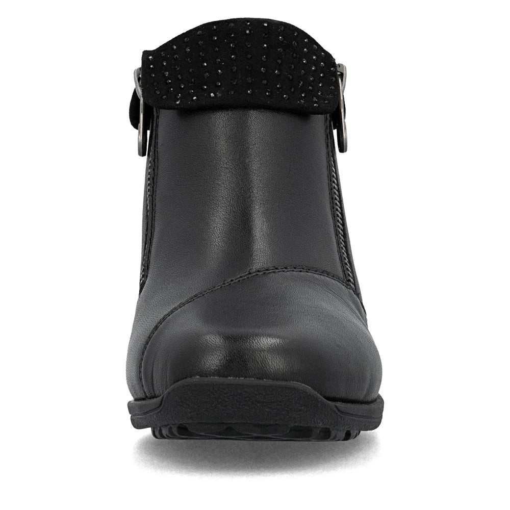 Rieker Women's Donna Zip Ankle Boots - A&M Clothing & Shoes - Westlock