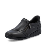 Rieker Women's Donna Zip Shoes - A&M Clothing & Shoes - Westlock