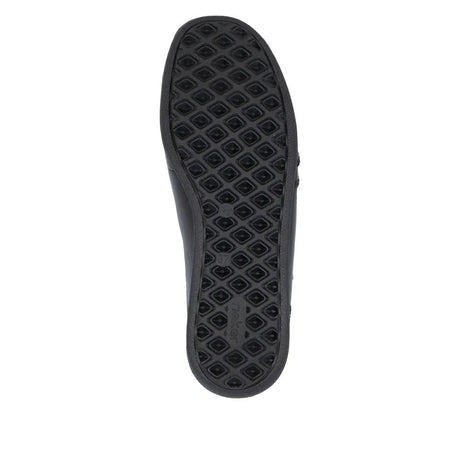 Rieker Women's Donna Zip Shoes - Black