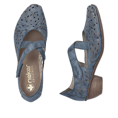 Rieker Women's Heels - Navy