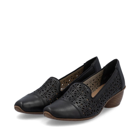 Rieker Women's Lugano Dress Shoes - Black