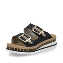 Rieker Women's Mule Sandals - Black