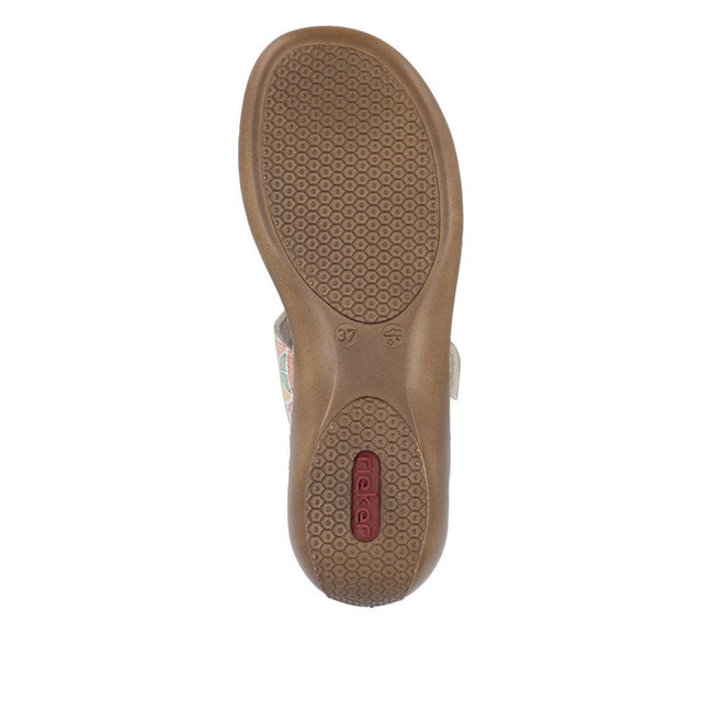 Rieker Women's Multi Color Sandals - A&M Clothing & Shoes - Westlock