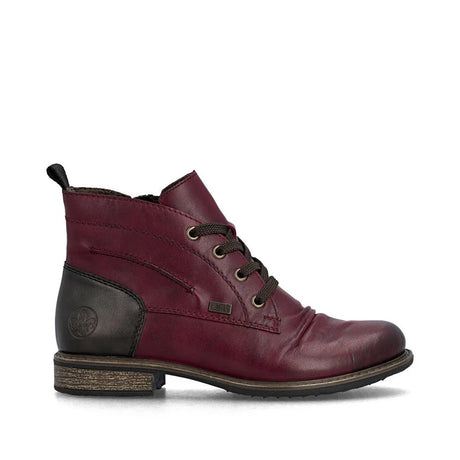 Rieker Women's Ornella Leather Boots - Red