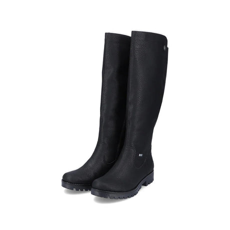 Rieker Women's Payton Tall Boots - Black
