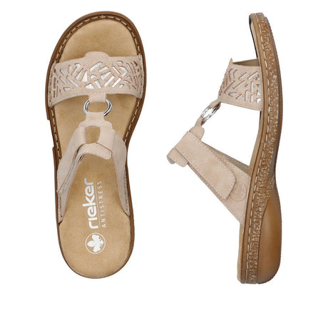 Rieker Women's Slide Sandals - Pink
