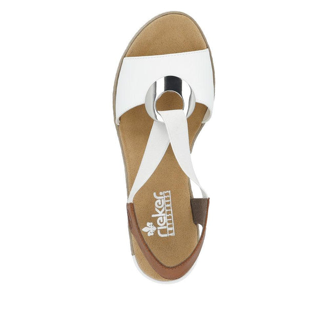 Rieker Women's Wedge Sandals - A&M Clothing & Shoes - Westlock