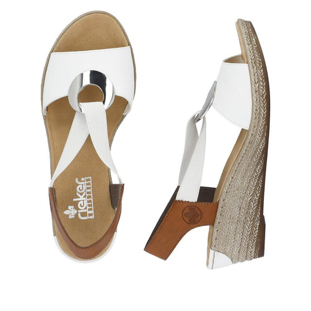 Rieker Women's Wedge Sandals - A&M Clothing & Shoes - Westlock