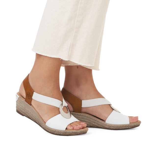 Rieker Women's Wedge Sandals - A&M Clothing & Shoes - Westlock