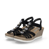 Rieker Women's Wedge Sandals - A&M Clothing & Shoes