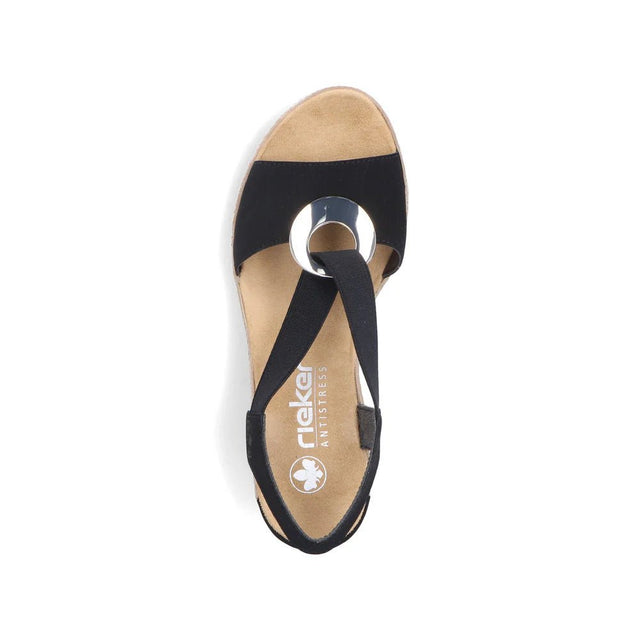 Rieker Women's Wedge Sandals - A&M Clothing & Shoes - Westlock
