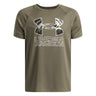 Under Armour Youth Boys Tech Hybrid Print SS T-Shirt