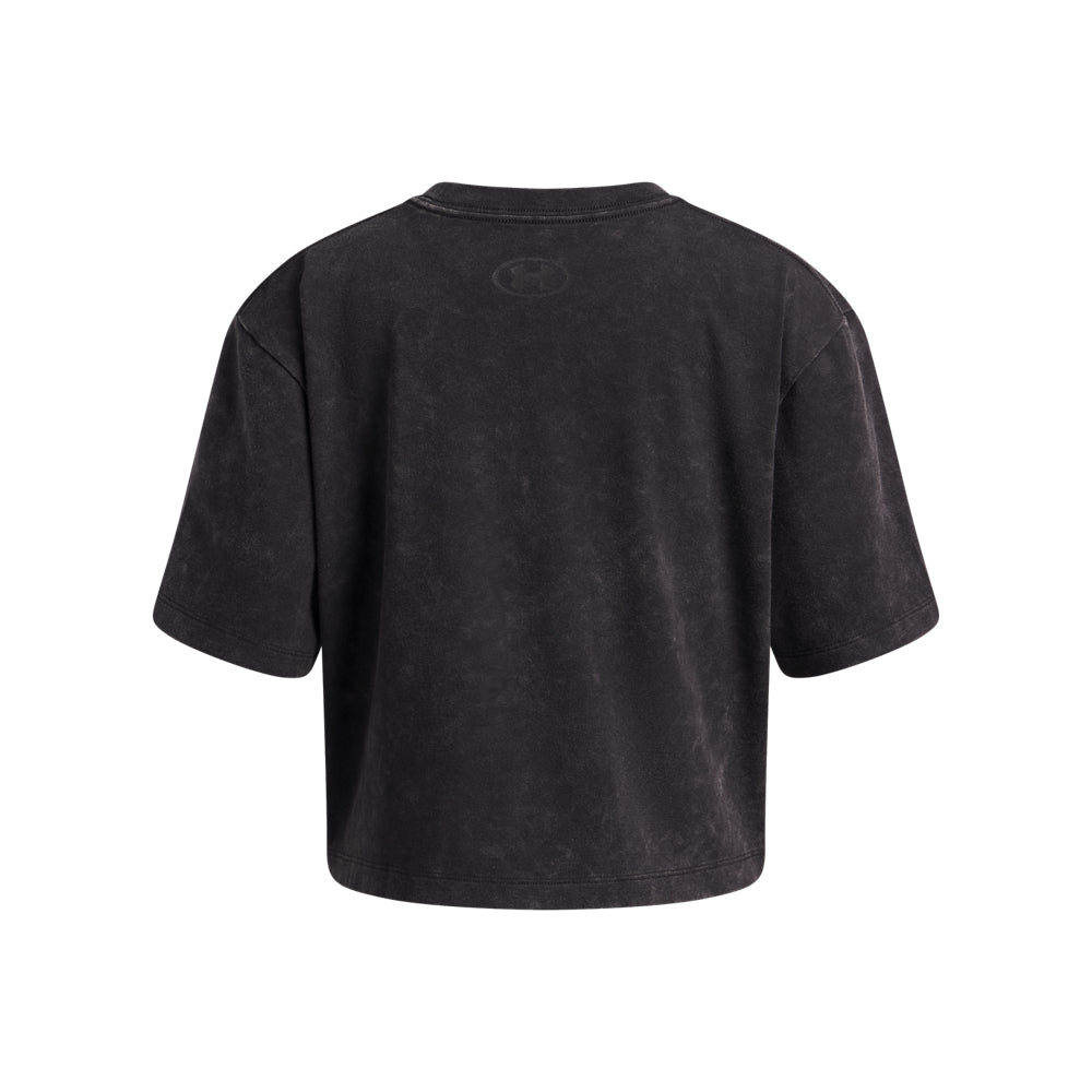 Under Armour Youth Girls Rival Wash Short Sleeve T-Shirt