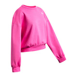 Under Armour Youth Girls Rival Fleece Oversized Crew