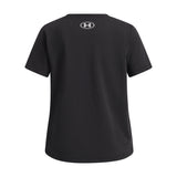 Under Armour Youth Girls Rival Shimmer SS T-Shirt