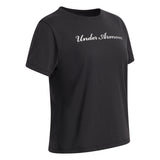 Under Armour Youth Girls Rival Shimmer SS T-Shirt