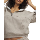 Under Armour Women's Icon Fleece 1/4 Zip Hoodie