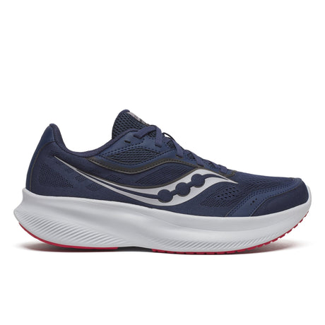 Saucony Men's Cohesion 18 Running Shoes Wide - Navy/Cloud