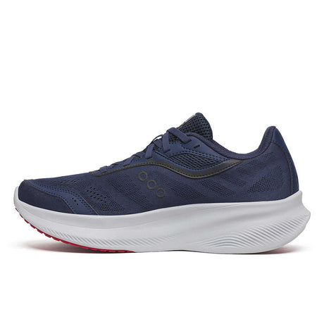 Saucony Men's Cohesion 18 Running Shoes Wide - Navy/Cloud