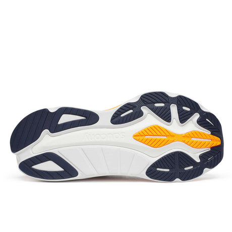Saucony Men's Hurricane 24 Running Shoes - Navy/Peel