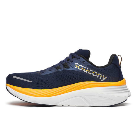 Saucony Men's Hurricane 24 Running Shoes - Navy/Peel