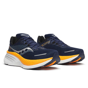 Saucony Men's Hurricane 24 Running Shoes - Navy/Peel